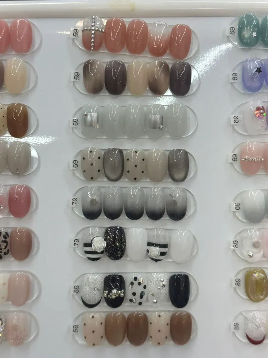 September monthly nail art design board
