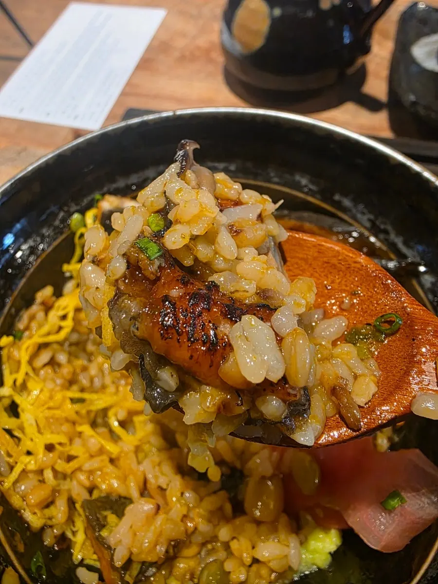Bowl of chazuke finished down to the last bite