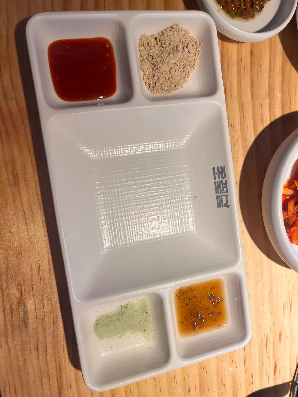 Side plate of garlic and mentaiko