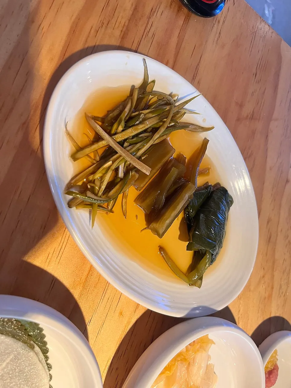 House-made ssamjang and other sauces