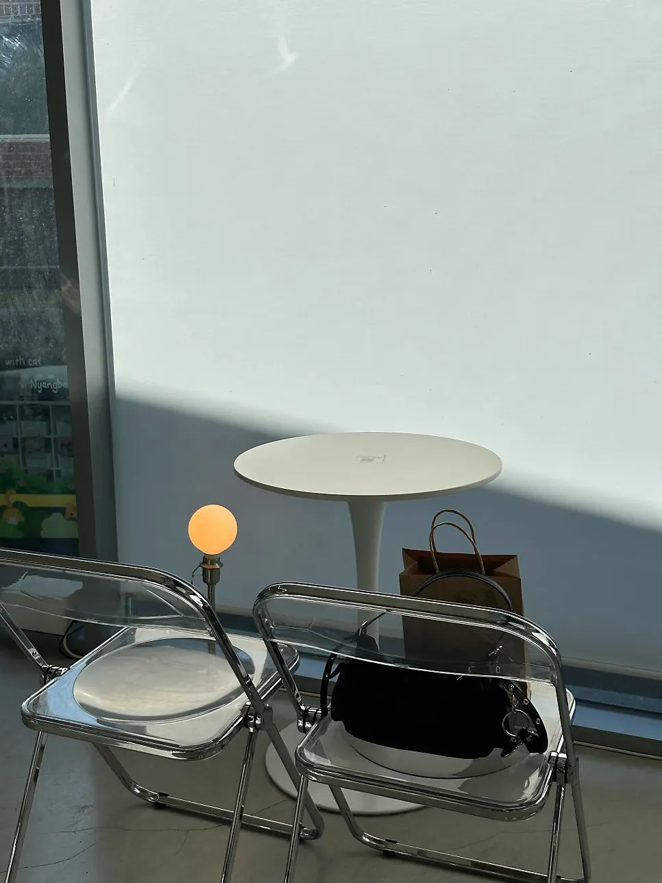White-toned interior of Think Fruit