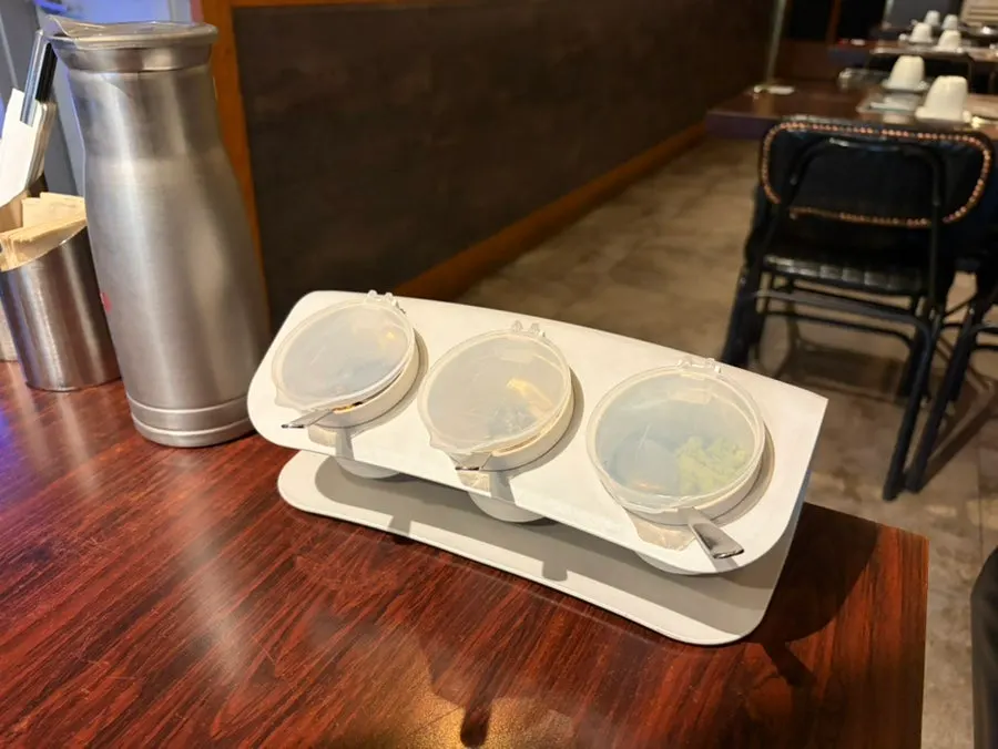 Tables and dining area at Gogi Salon