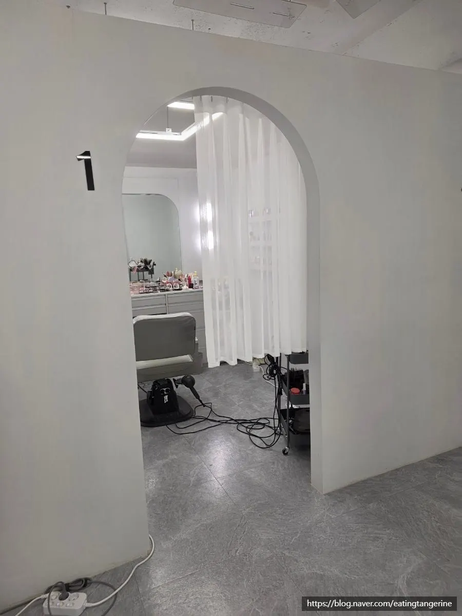 Interior of Makeup Room 1