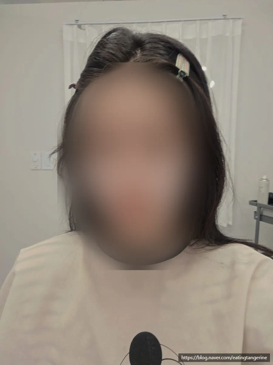 Face with only basic skincare applied before makeup