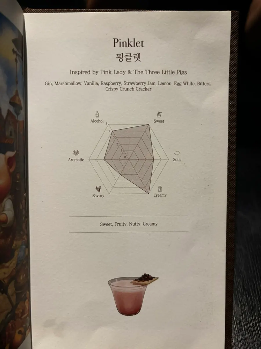 비터스 시그니처 칵테일 메뉴 안내