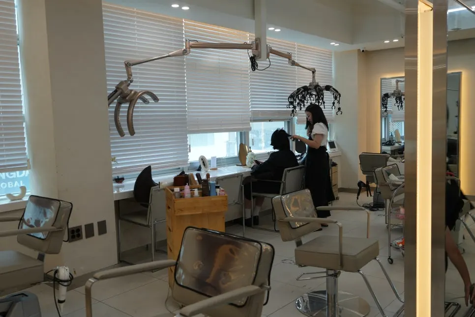 Treatment area at Obeumua Hongdae Branch