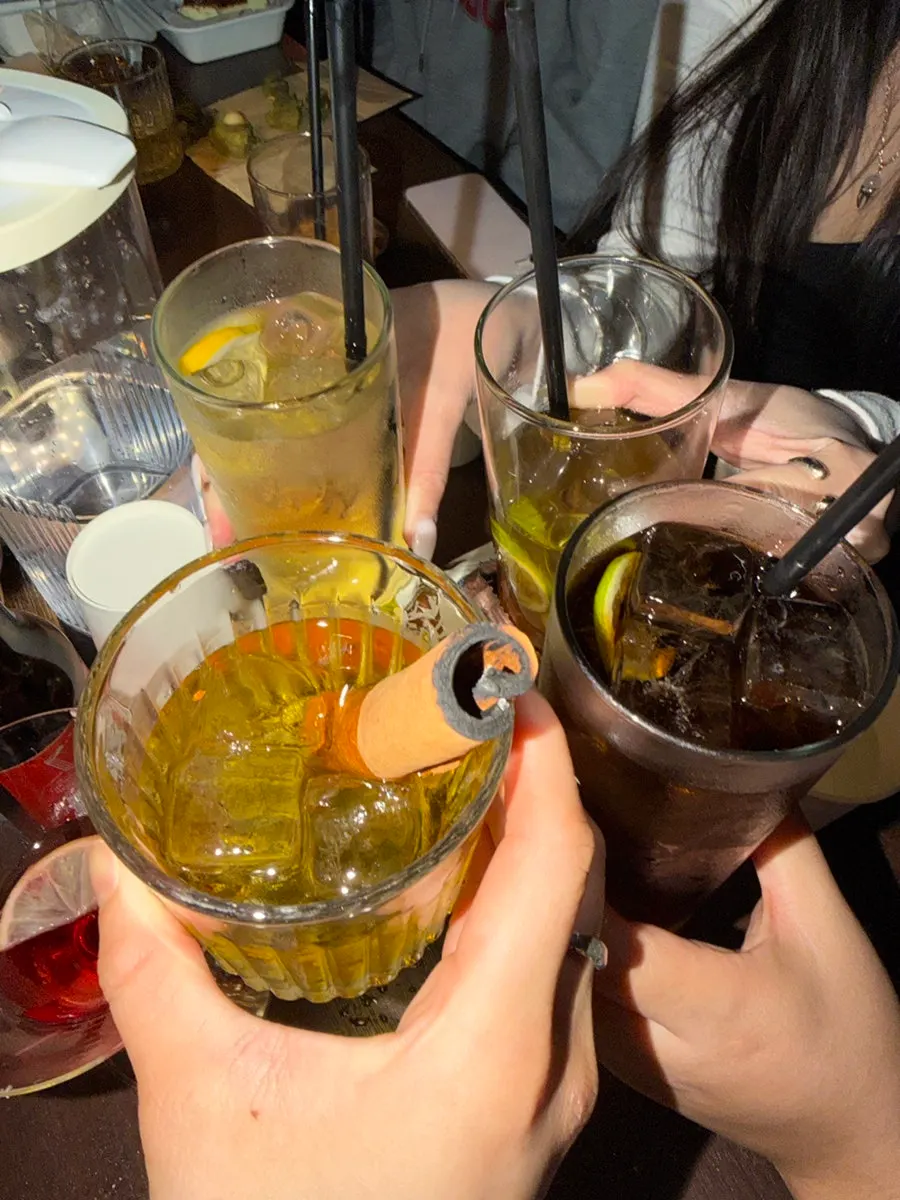 A bar seat good for having a drink alone