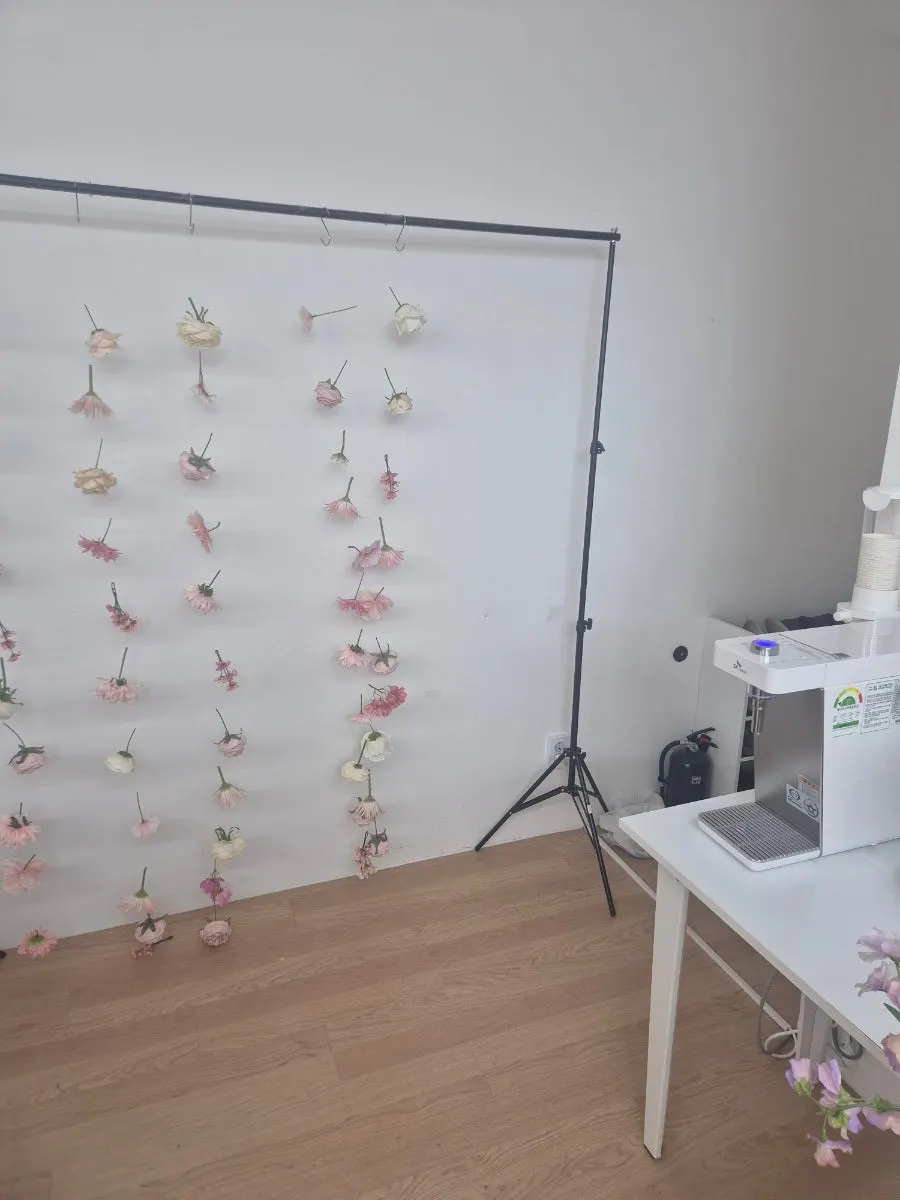 Props prepared in the studio