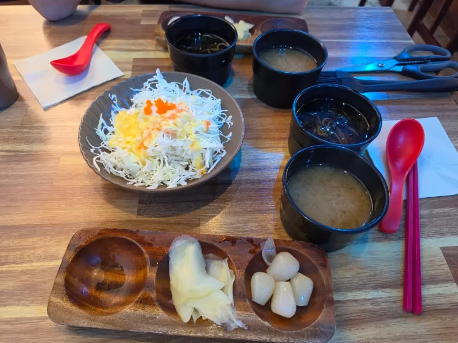 Couple A-Plus Set spread at Yu Iksang Sushi