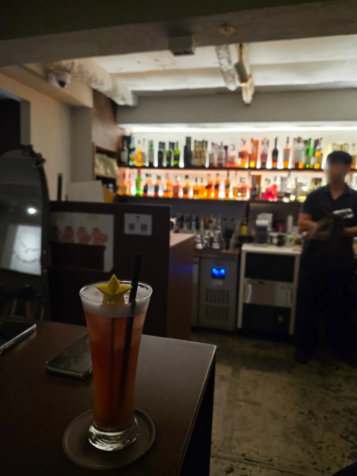 Signature atmosphere at Doran Honsul Bar Hongdae Branch