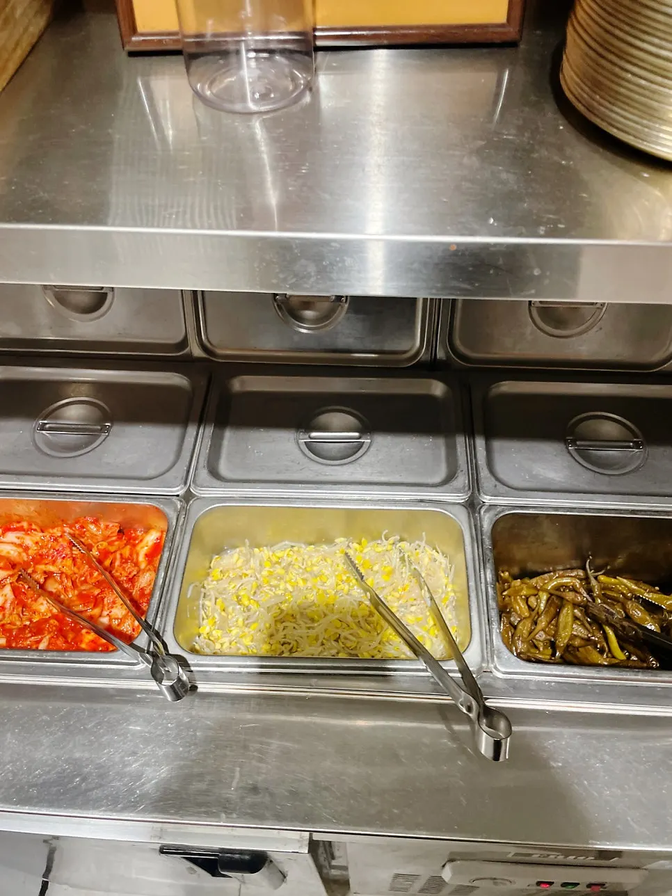 Bap Jangin table with stew and side dishes
