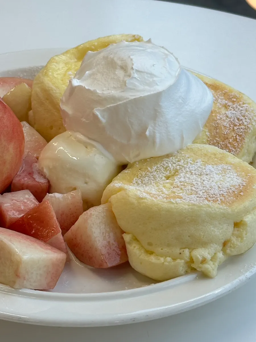 Close-up of a Think Fruit Hongdae dessert