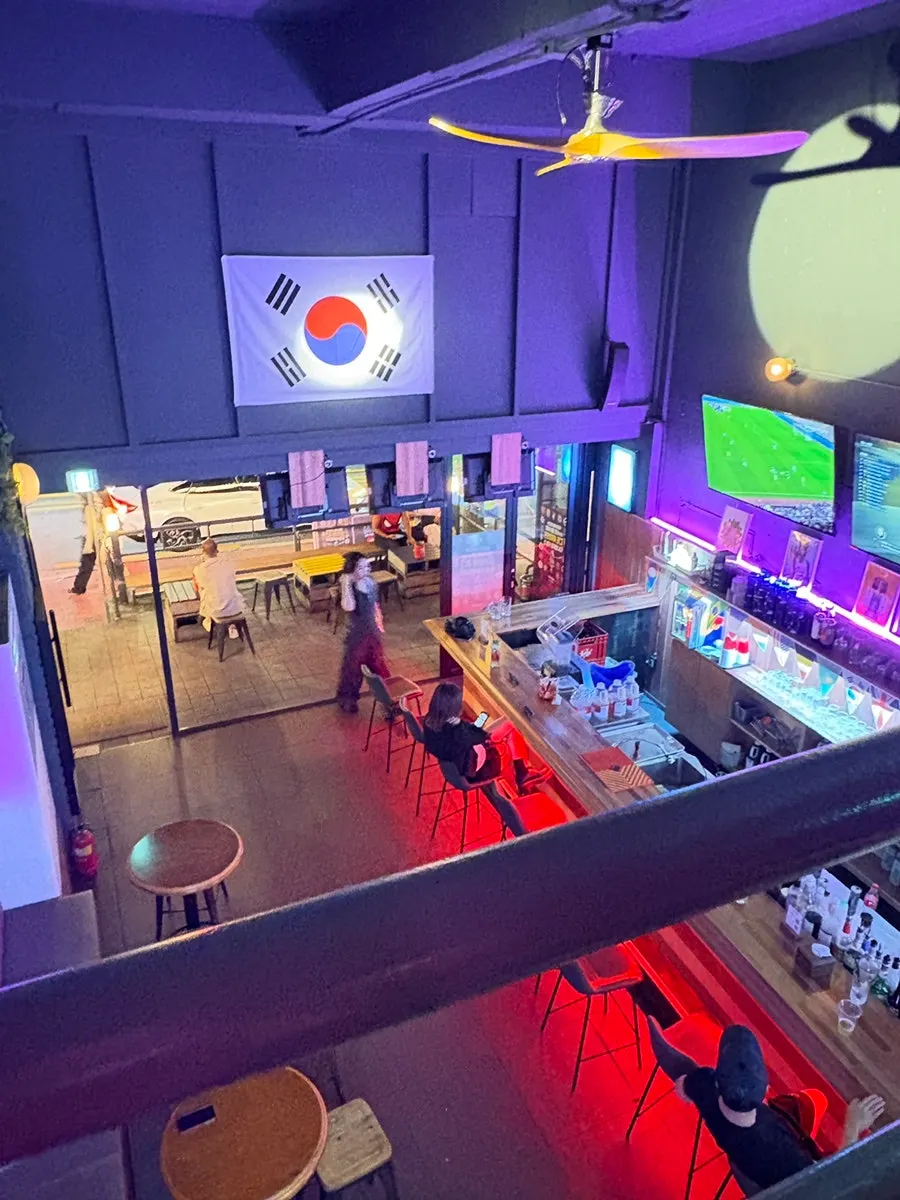 View of the first floor hall from the second floor