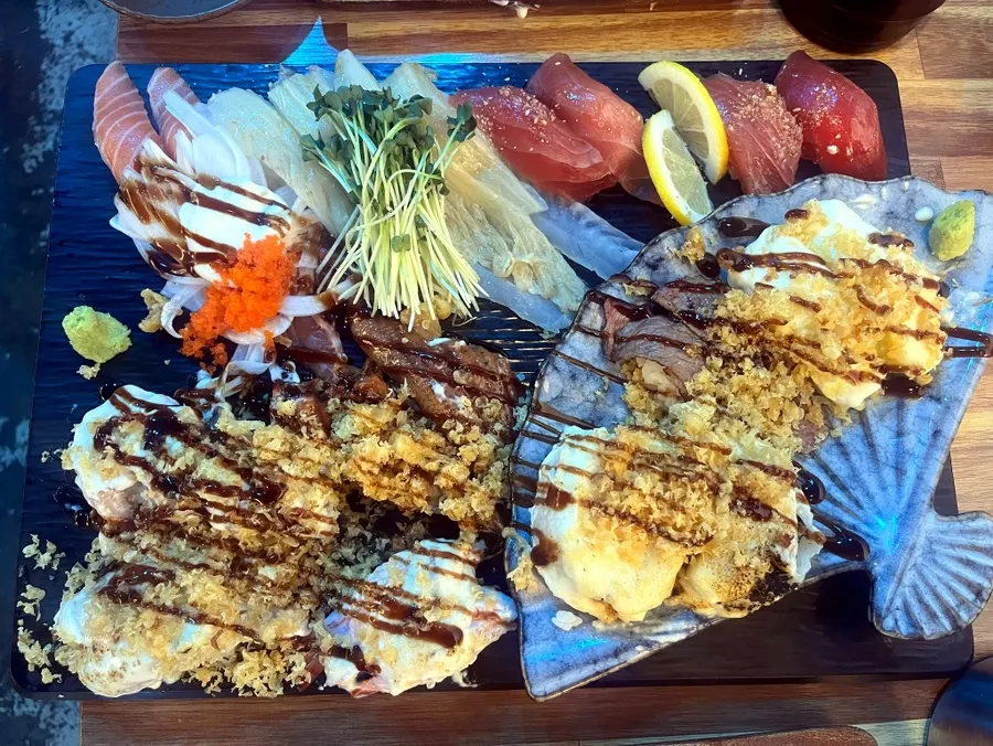 Recommended menu with many two-person sets
