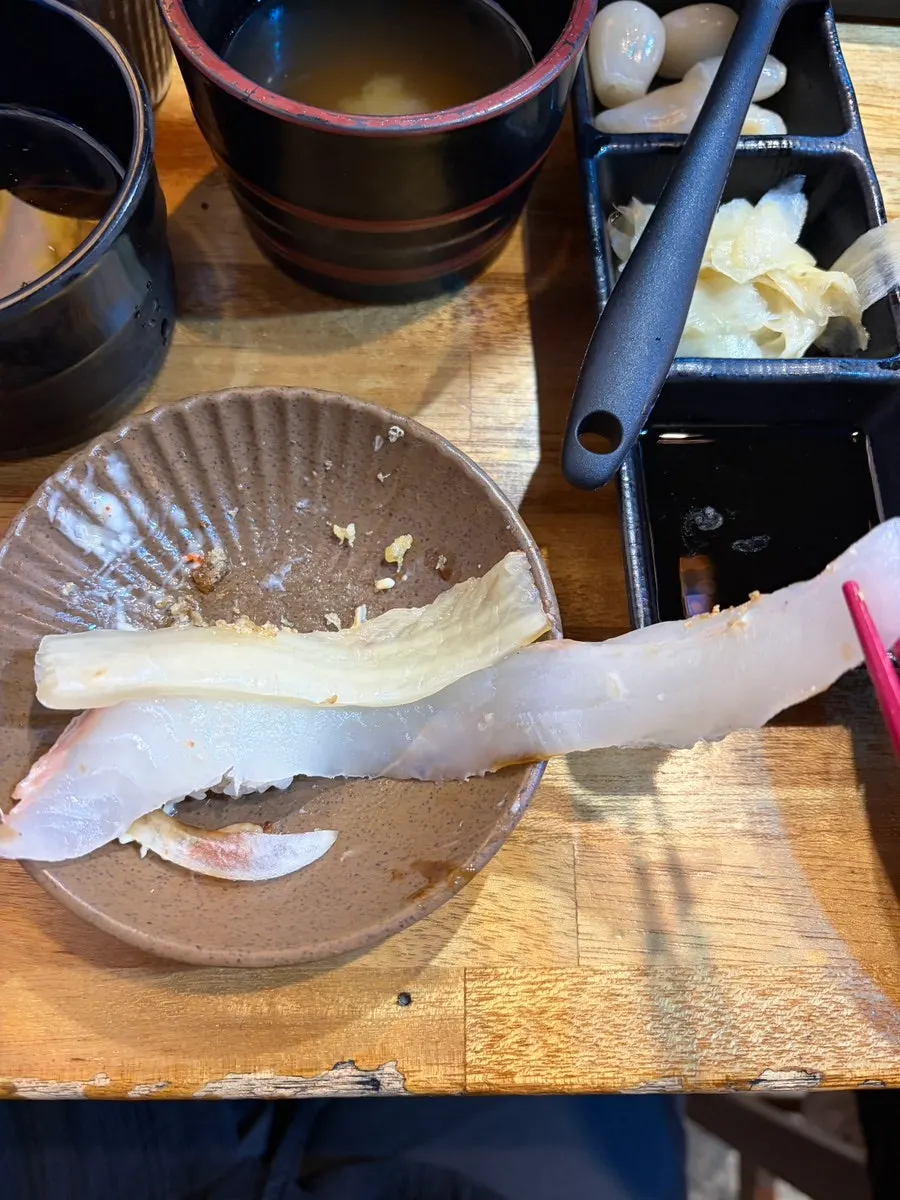 다마고아부리와 메카갈리아부리 초밥