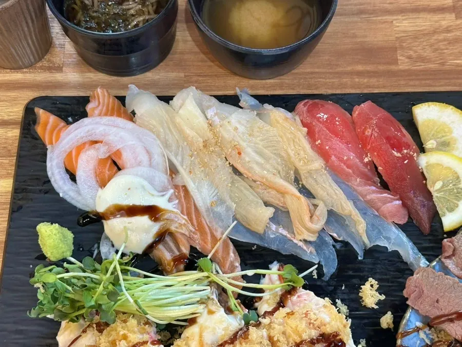 Long-tail sushi at Yu Iksang Sushi