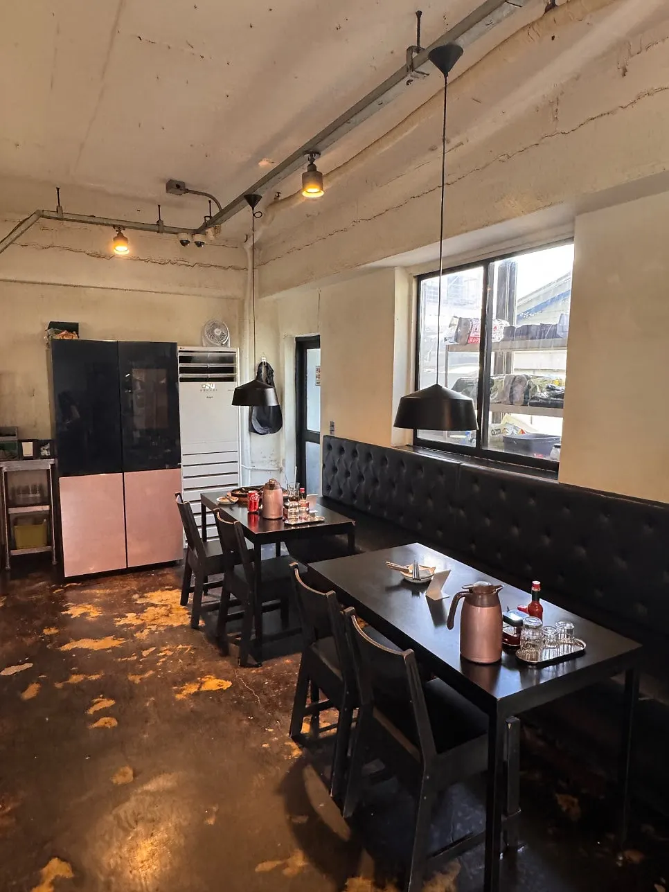 Casual interior of UWA Hongdae Main Branch