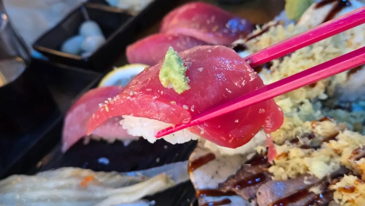 A full sushi meal at Yu Iksang Sushi in Hongdae