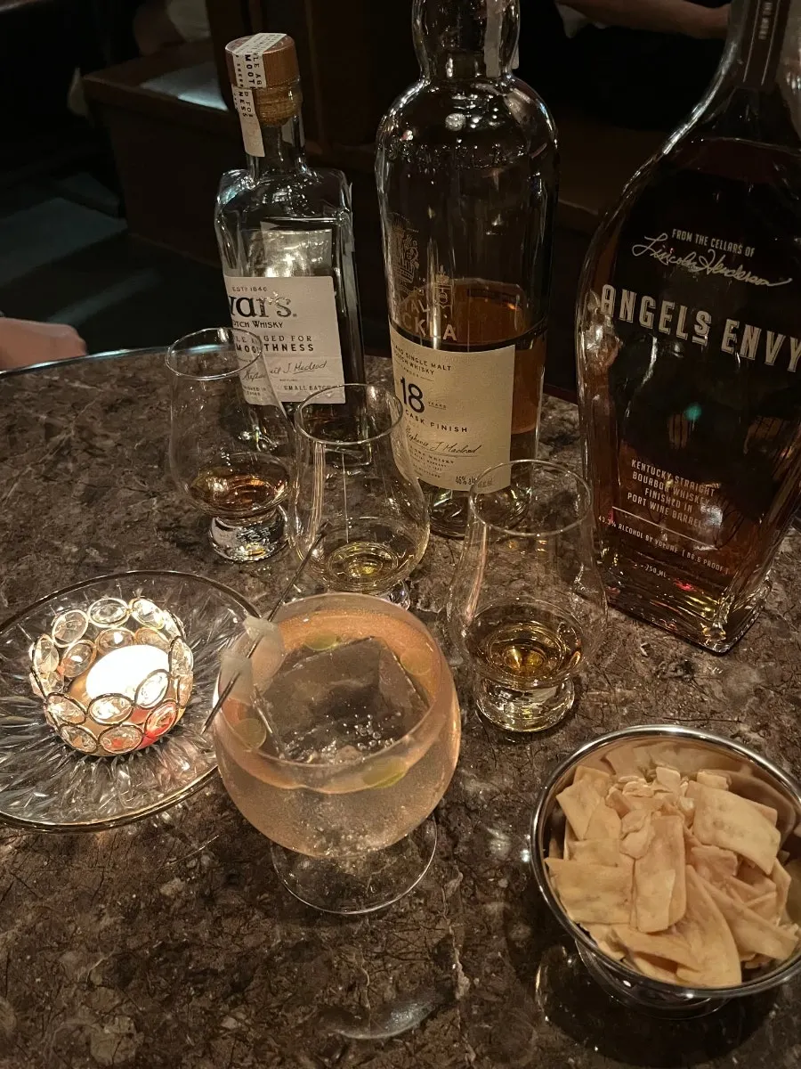 ロゼッタのWhisky Trilogy、ウイスキー3杯