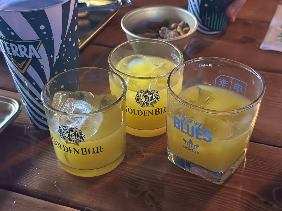 Welcome drink served at Kkoko Land