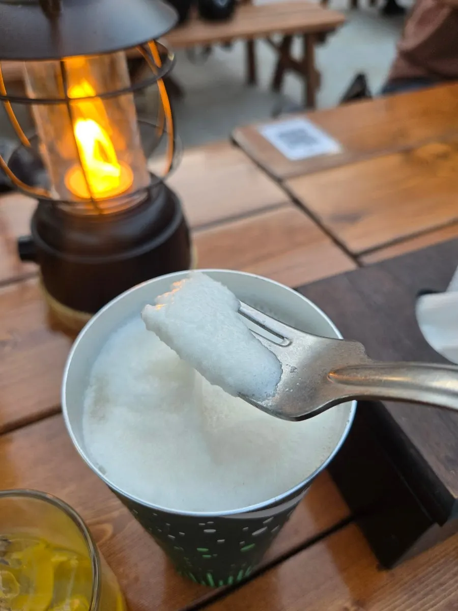 슬러시 맥주 클로즈업