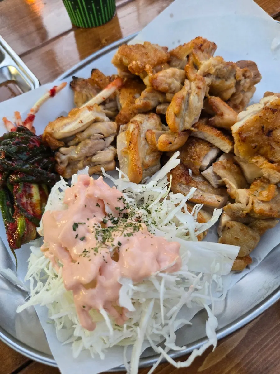 닭다리살로만 된 순살 바베큐