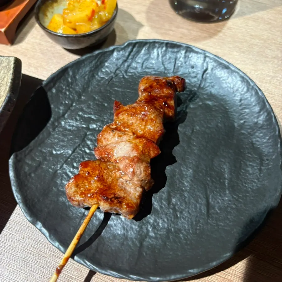 The extra Iberico skewer we ordered
