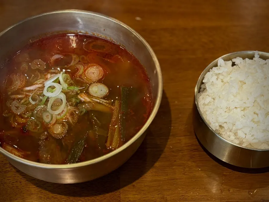 고기만으로 변경한 얼큰한우곰탕