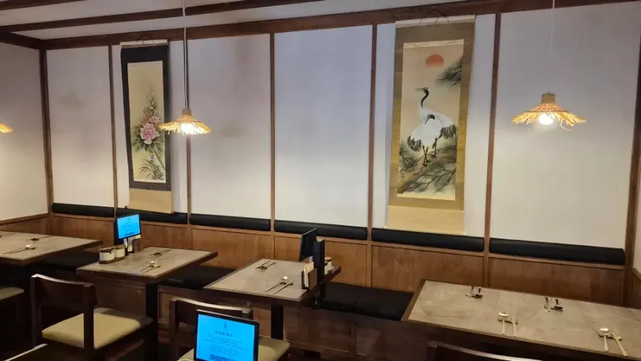 Bench seating at Anok