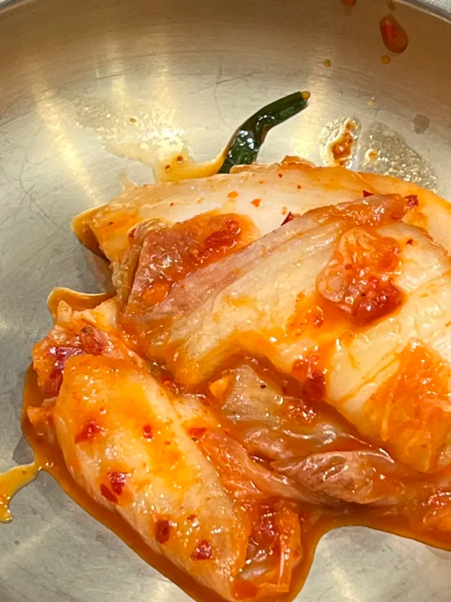 4 pieces of yukjeon served on the side