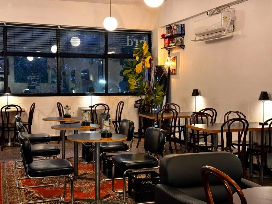 Interior of Hongrad Suwon Station Branch with New York vibes