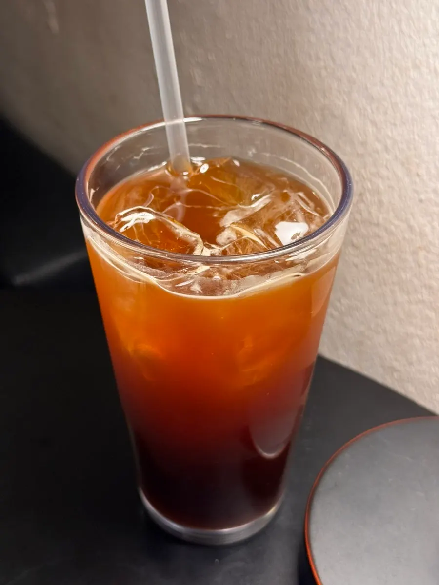 A cup of Hongrad's decaf americano