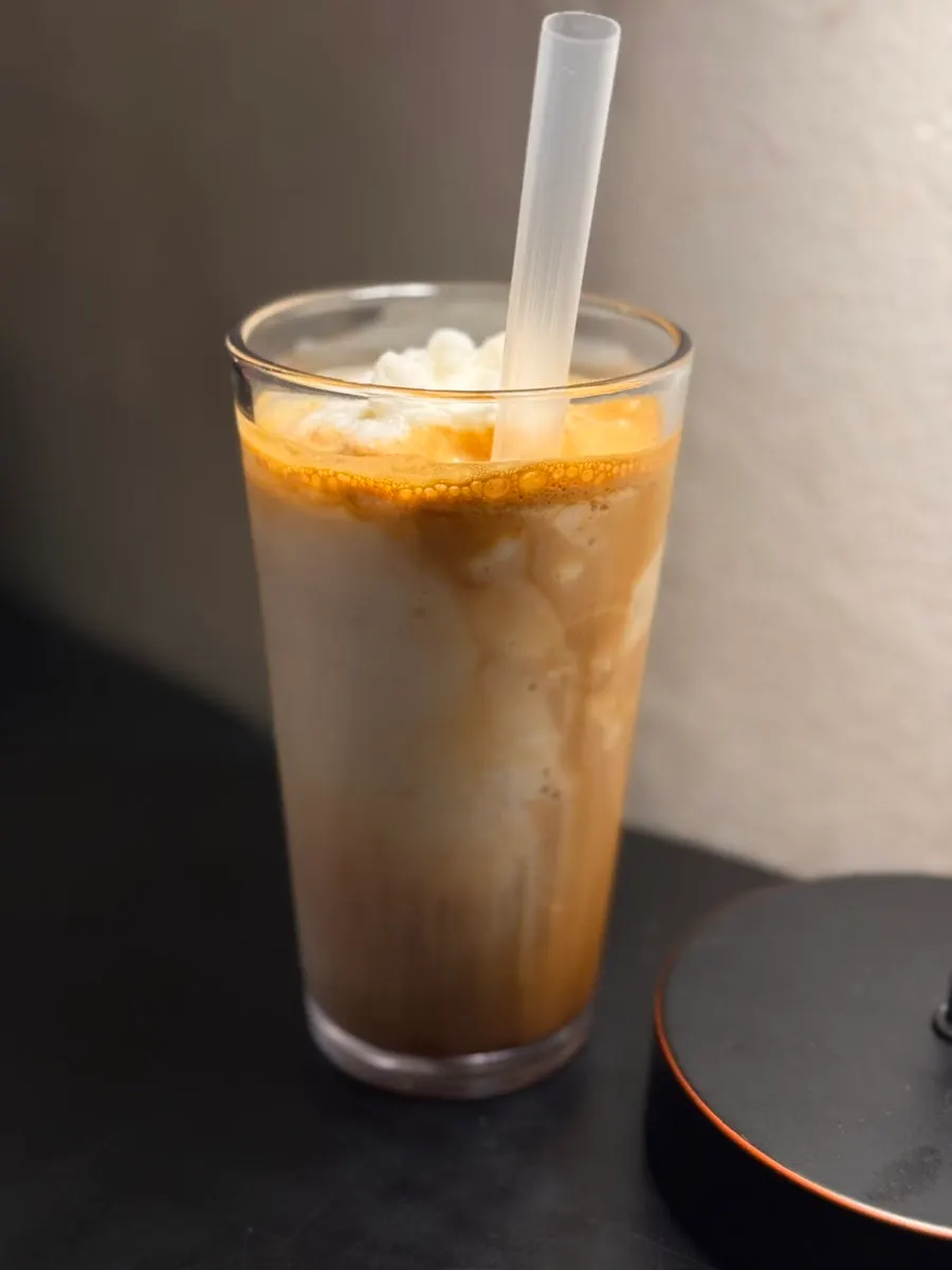 The sweet-looking coconut latte