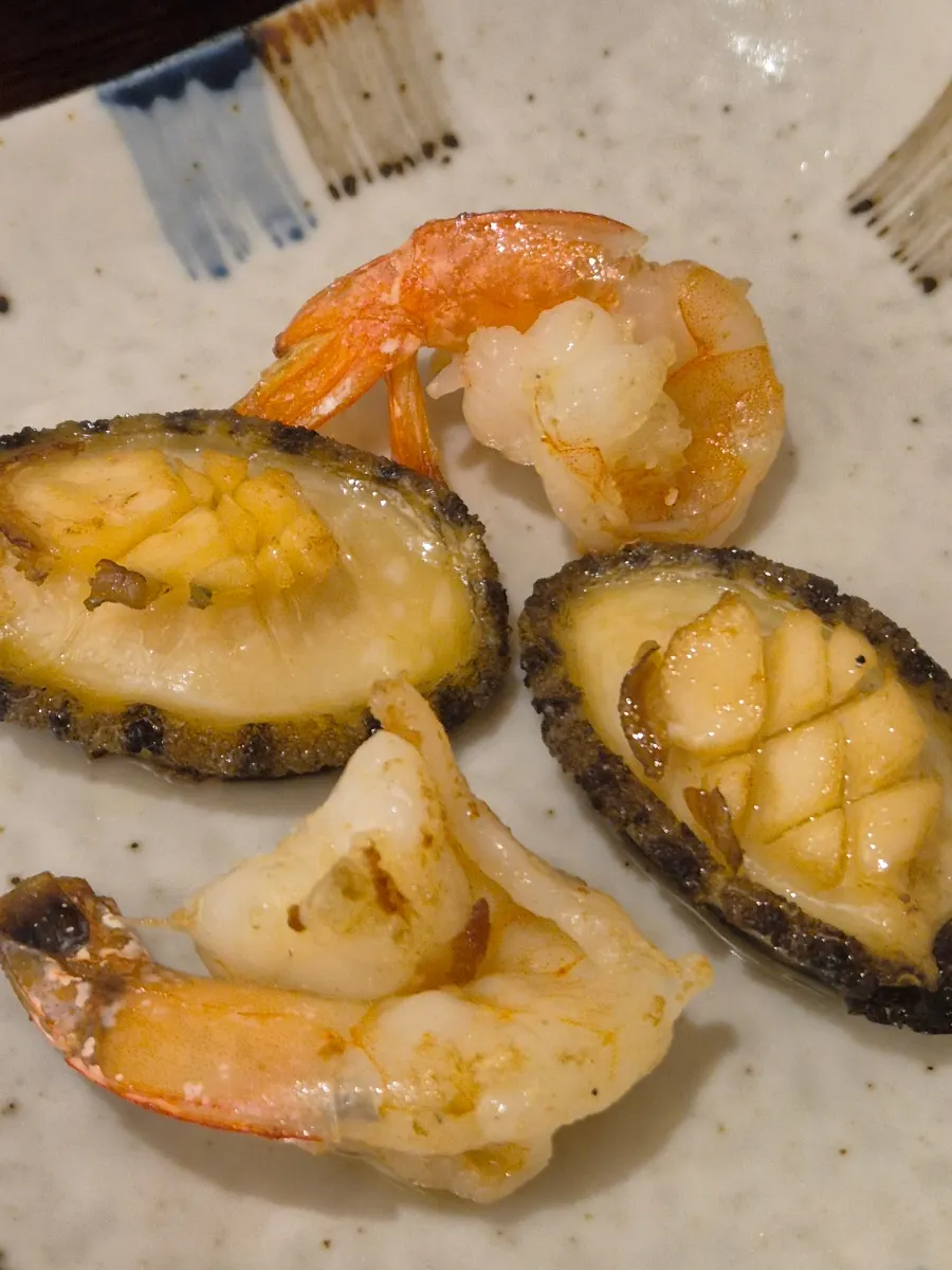 새우 버터구이 요리