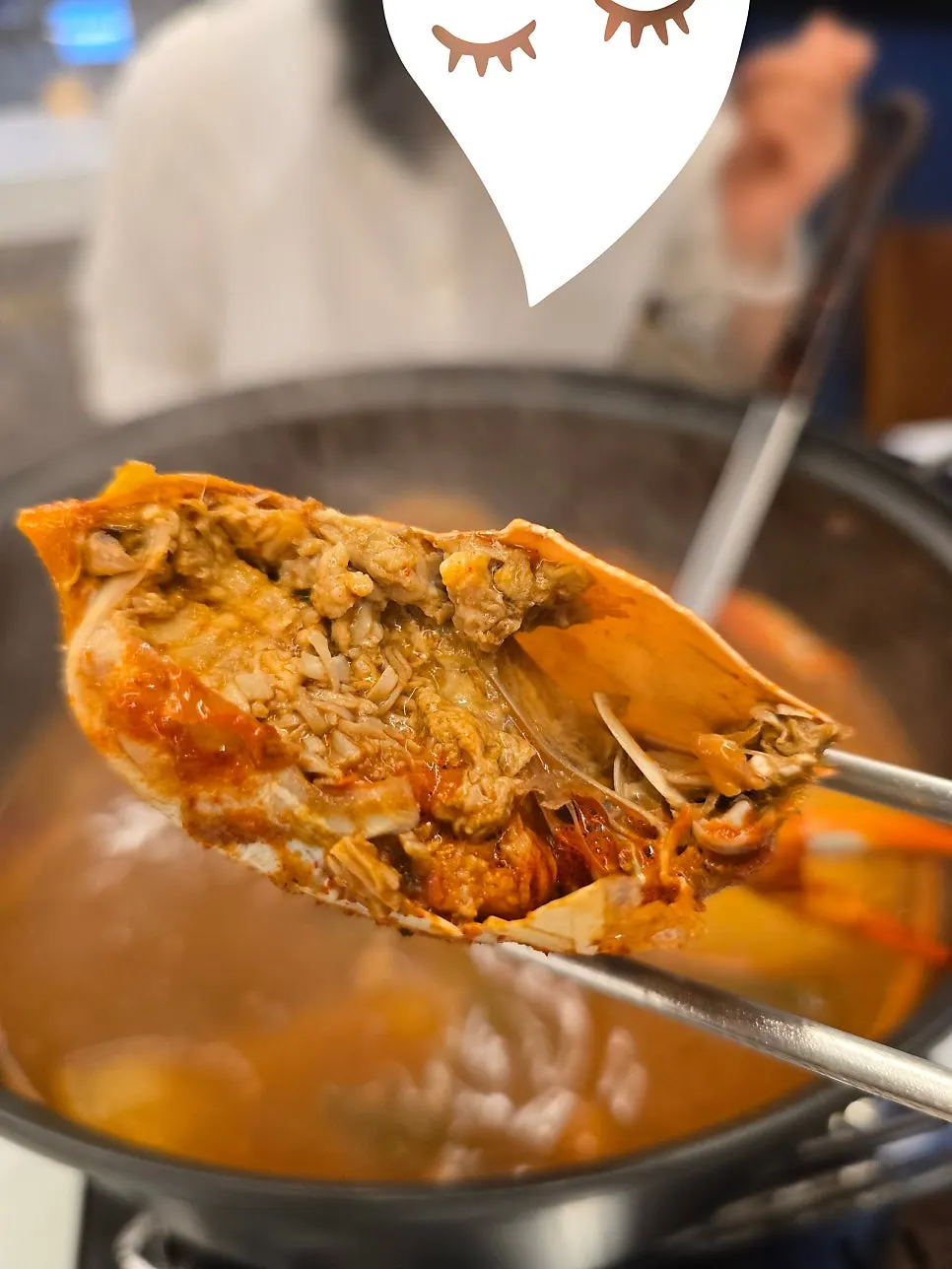 A crab with substantial meat