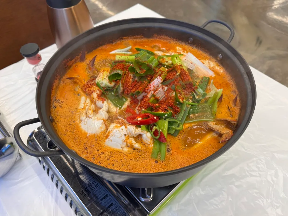 Signature crab soup photo at Huni Gejang Cheonan Main Branch