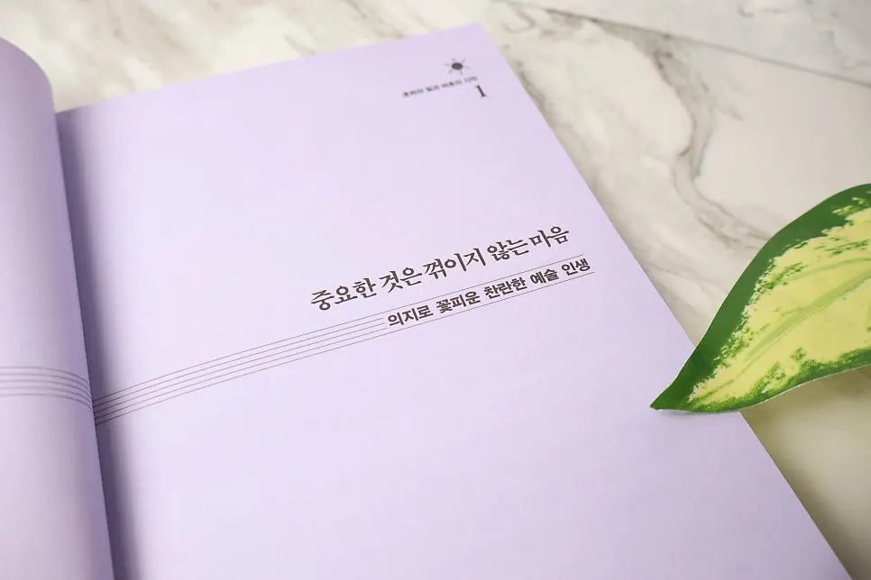 Table of contents arranged by artist personality
