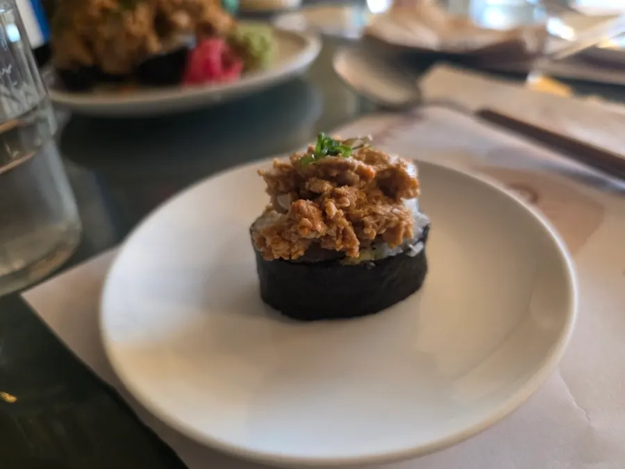 안키모 폭탄 소금김밥 클로즈업