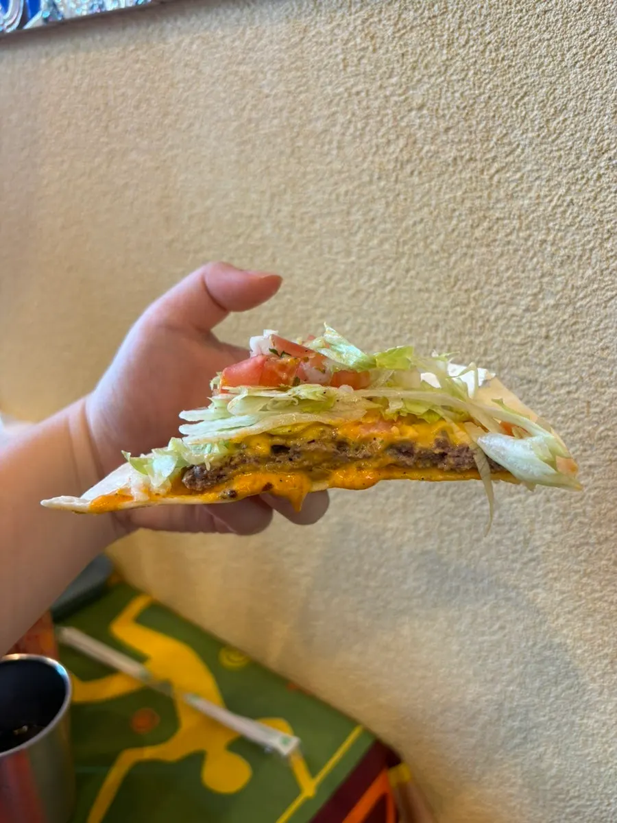 반으로 자른 맥타코 단면