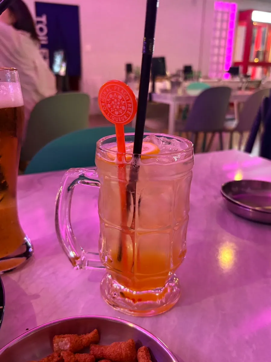 Ho Samchon's varied drinks menu