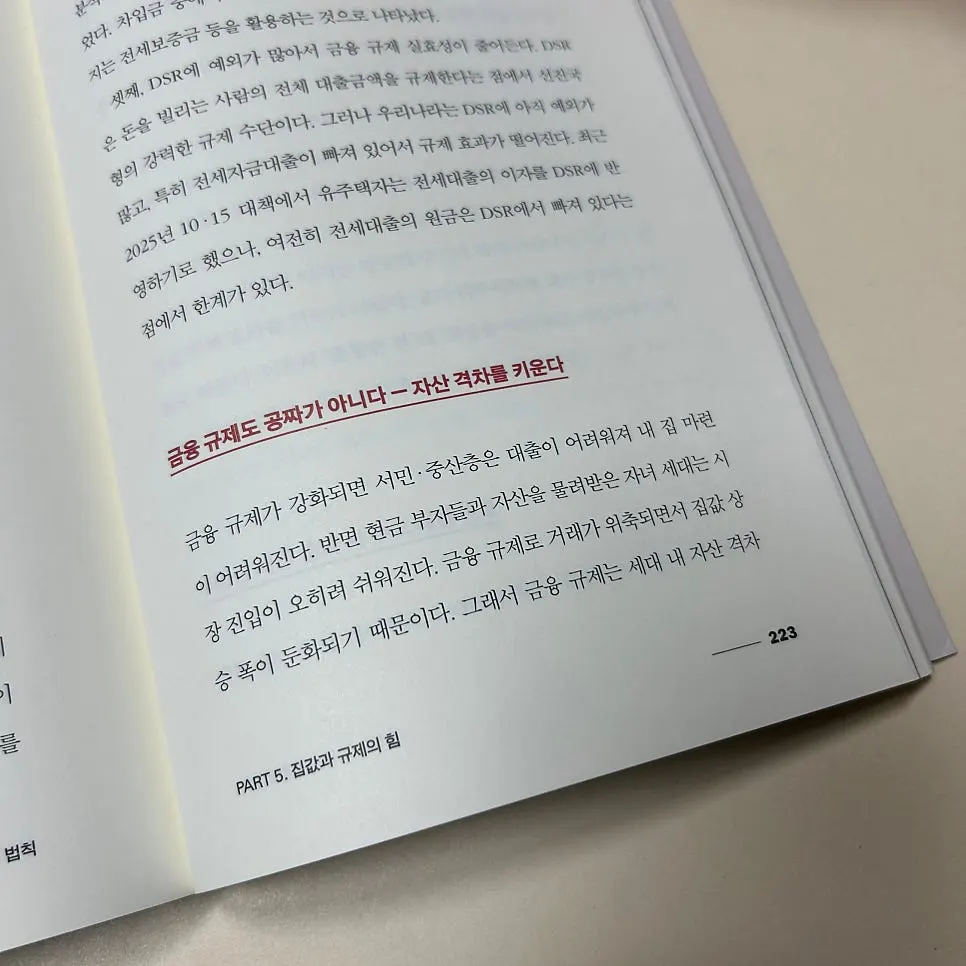 Text page summarizing recent real estate regulations