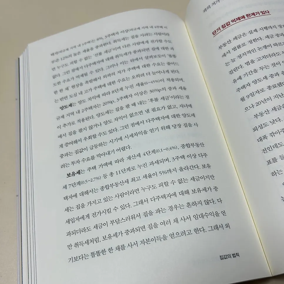Page explaining housing-related taxes