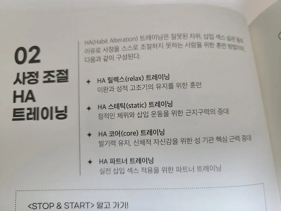 HA training introduction page