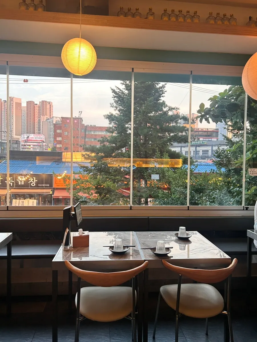 호요 구디점 입구 주변 모습