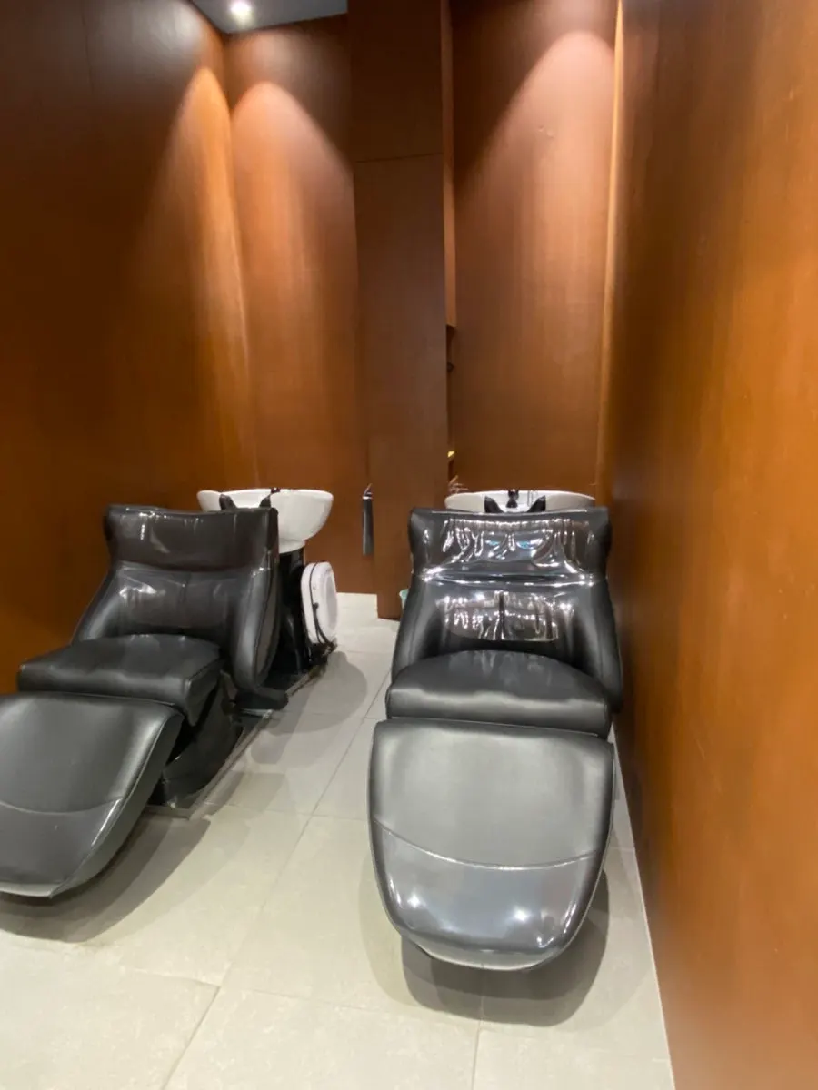 The shampoo room at Hue Seek Bundang Sunae