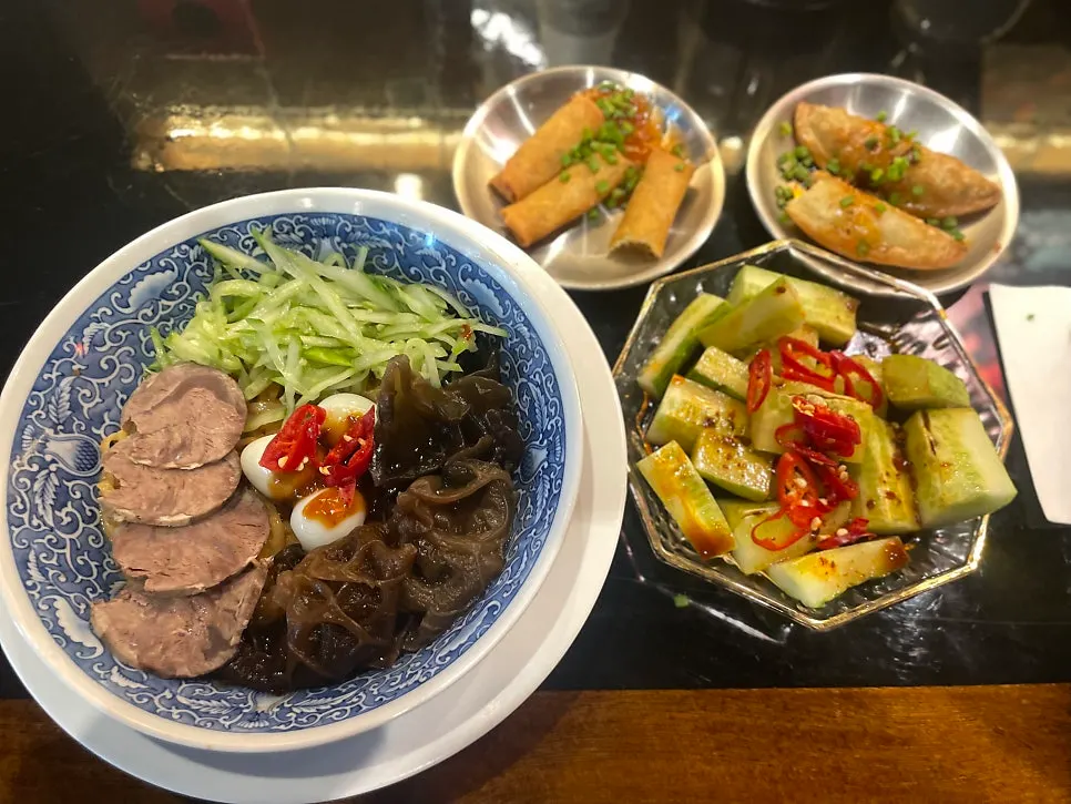 후후관 여름 한정 마장면 가로 컷