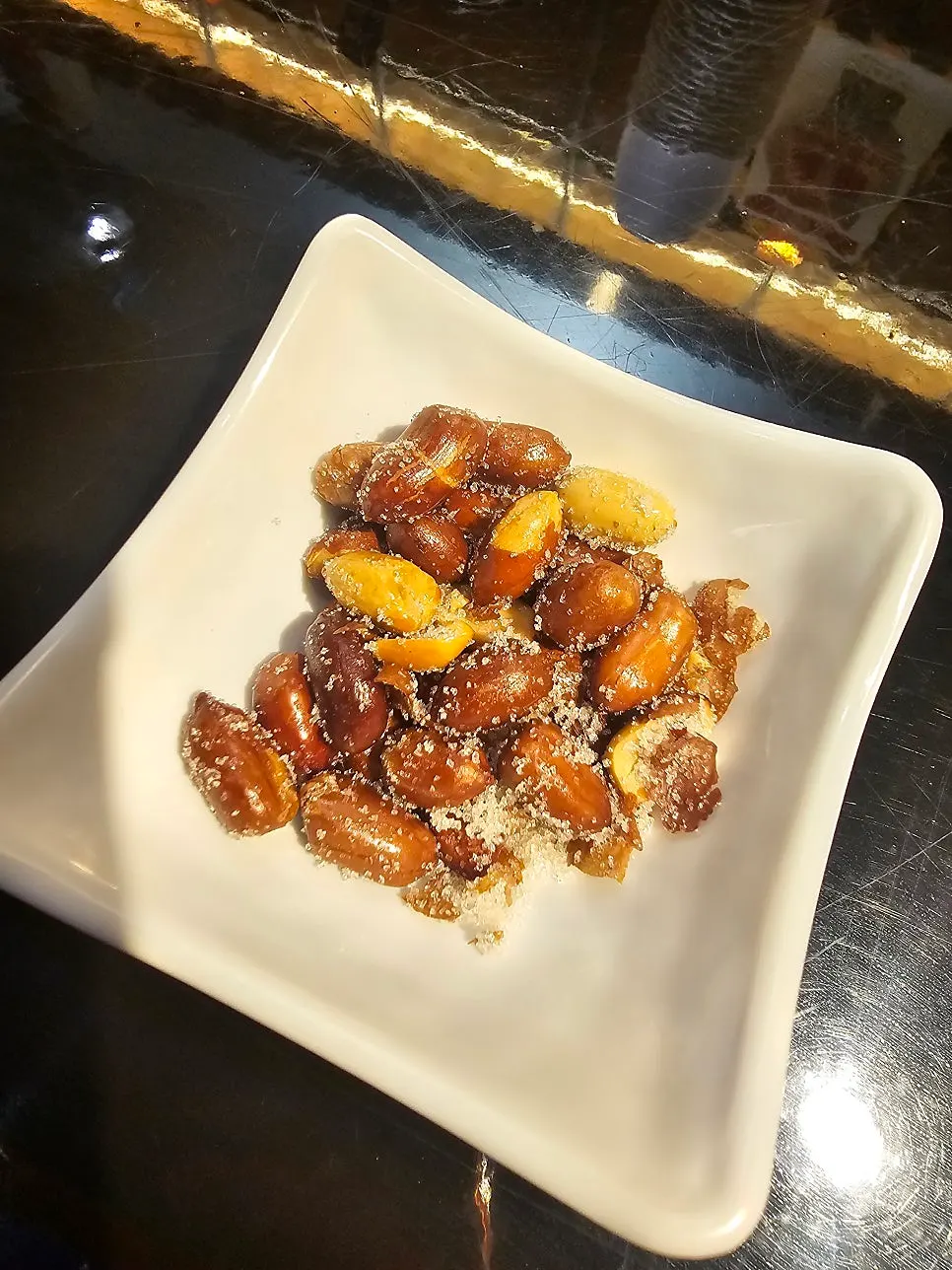 Kacang tanah sebagai pelengkap standar di Huhugwan