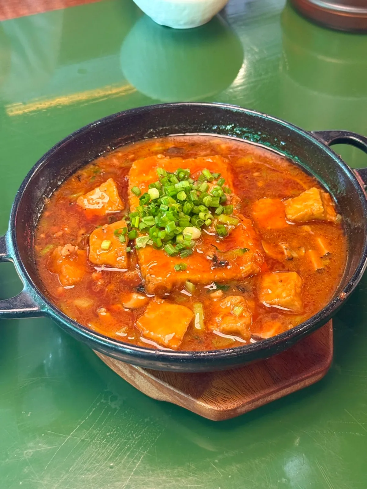 Egg soup served first at Huhugwan