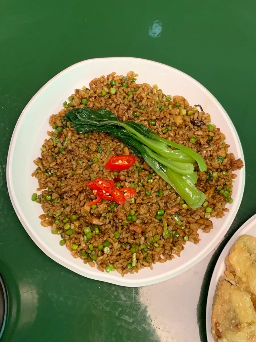 Mala chaofan with smoky char from the meat