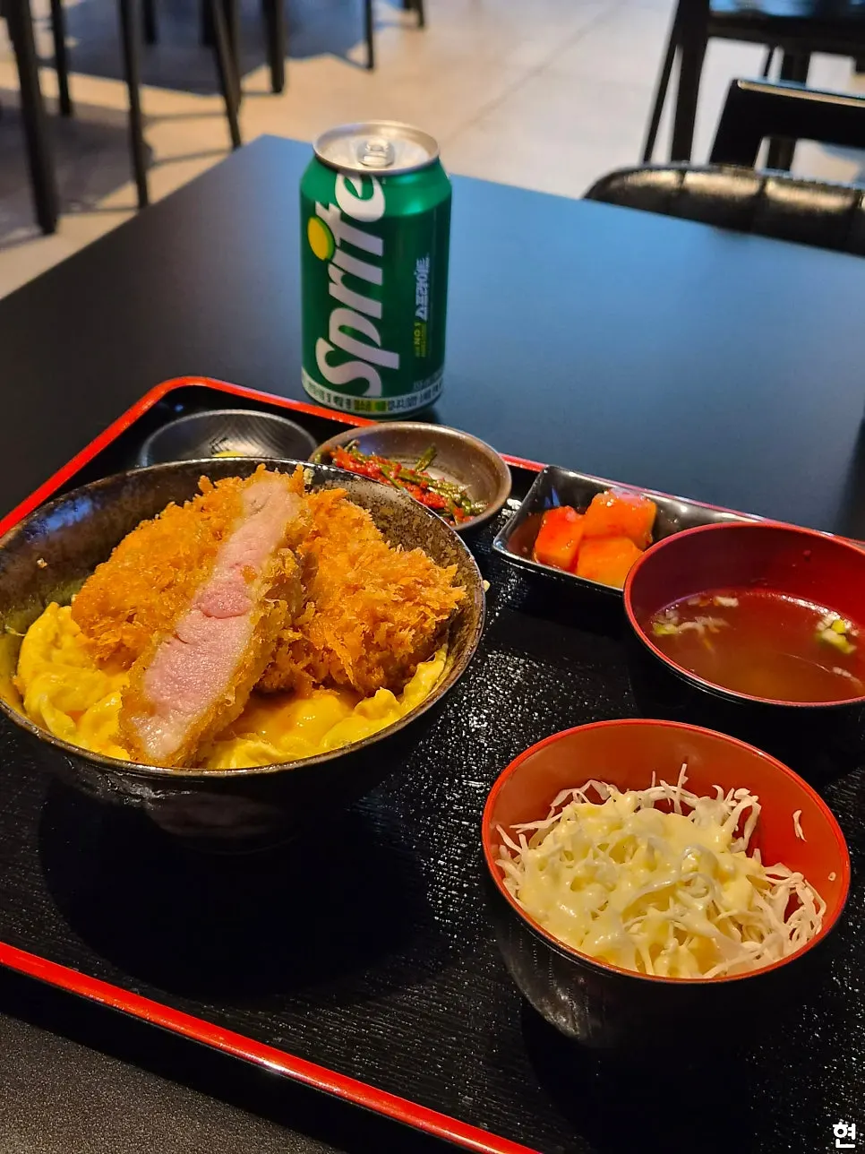 Seat where I waited for the food after ordering